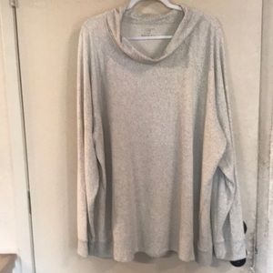 Long sleeve cowl neck top